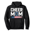 Cheer Mom Mother Bow Cheerleader Game Hoodie - Novelty Apparel for Adults - T-Shirt, Sweatshirt, Hoodie