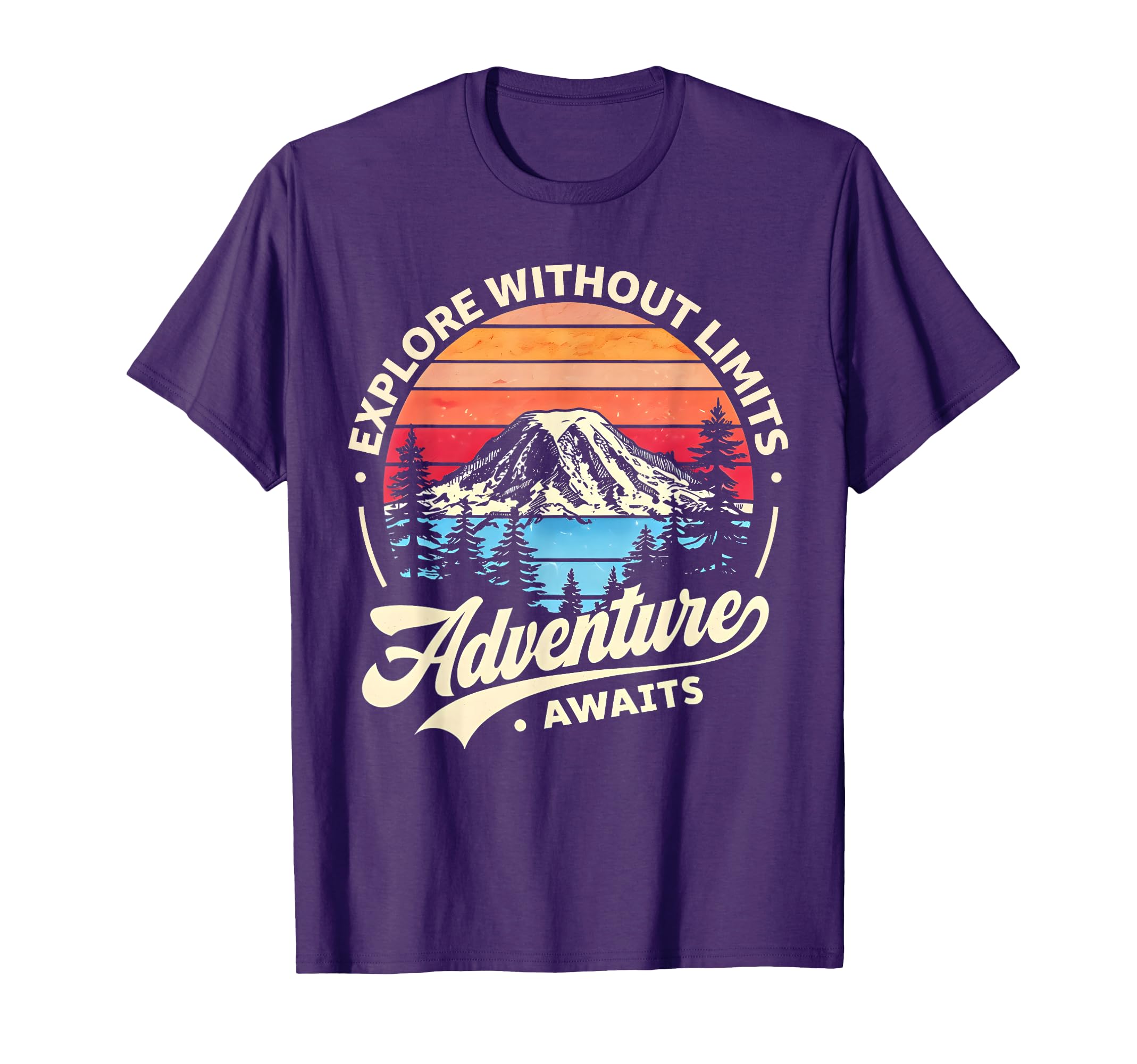 Adventure Awaits Washington State Sunset T-Shirt - Novelty Apparel Unisex - T-Shirt, Sweatshirt, Hoodie