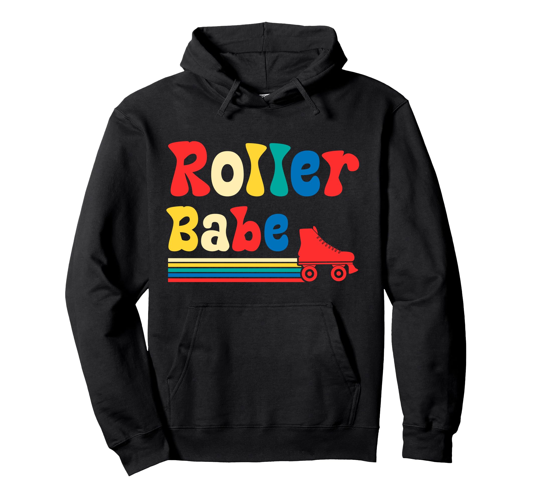 Roller Skating Skate 1970S Roller Babe Hoodie - Streetwear Style Men Women - T-Shirt, Sweatshirt, Hoodie