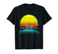Sunset Velociraptor T-Shirt - Novelty Apparel Unisex - T-Shirt, Sweatshirt, Hoodie