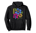 Millennial Kitsch Hawaiian Hibiscus Hoodie - Custom Art Print Unisex - T-Shirt, Sweatshirt, Hoodie