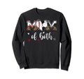 Mom Both Baseball Soccer Heart Sweatshirt - Graphic Print for Adults - T-Shirt, Sweatshirt, Hoodie