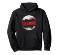 Baseball Grampie Happy Fathers Day Hoodie - Custom Art Print Men Women - T-Shirt, Sweatshirt, Hoodie