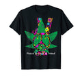 I Love Weed And World Peace Artist T-Shirt - Minimalist Print Unisex - T-Shirt, Sweatshirt, Hoodie