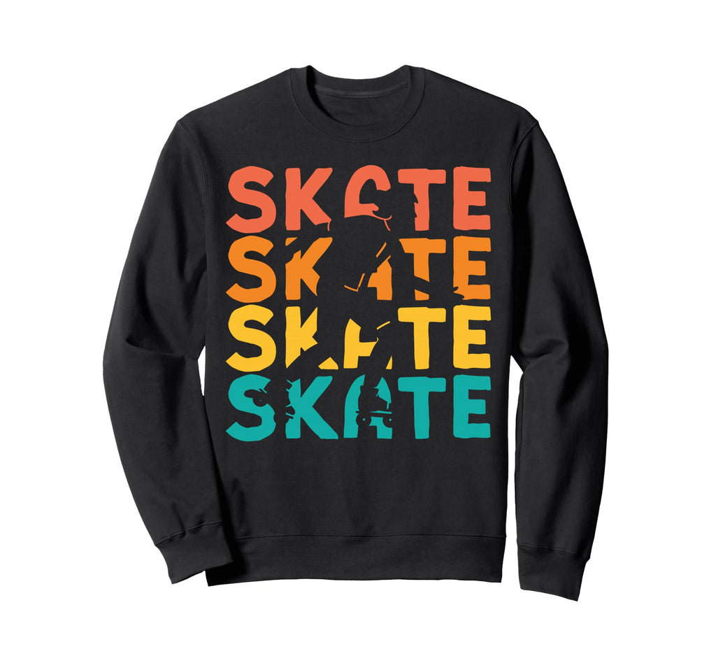 Roller Skating Skate 1970S Skate Sweatshirt - Graphic Print Men Women - T-Shirt, Sweatshirt, Hoodie