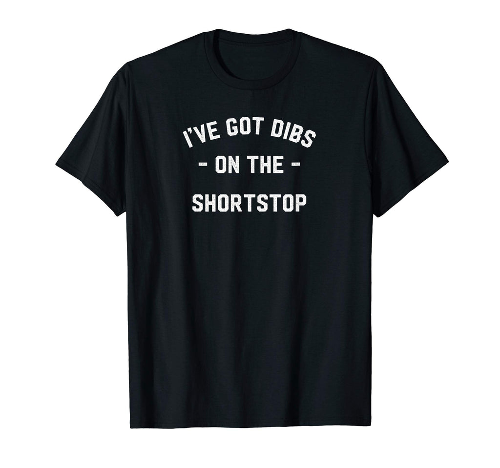 Dibs Shortstop Baseball Wife Or T-Shirt - Minimalist Print Men Women - T-Shirt, Sweatshirt, Hoodie