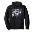 Vaporwave Aesthetic Monster Truck Hoodie - Minimalist Print Men Women - T-Shirt, Sweatshirt, Hoodie