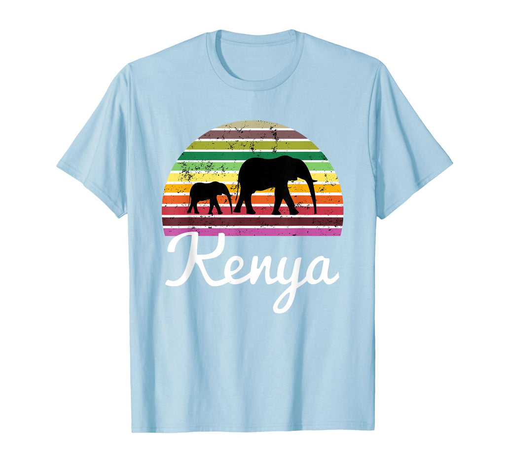 Kenya Elephant Safari Gift T-Shirt - Casual Everyday Wear Men Women - T-Shirt, Sweatshirt, Hoodie