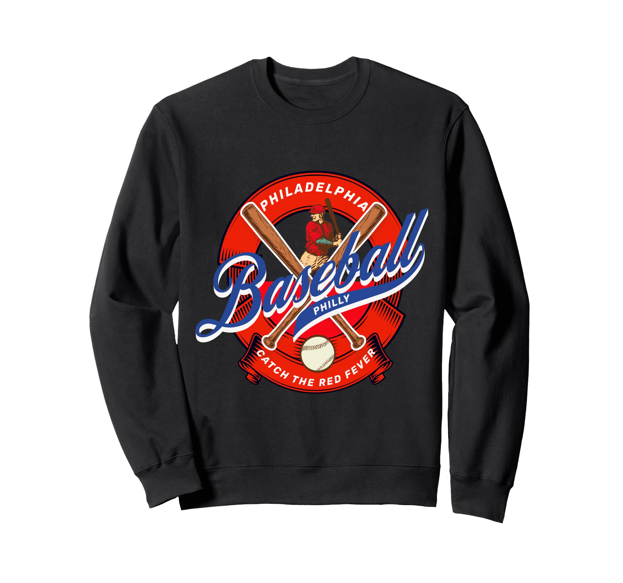 Philadelphia Baseball Philly Sweatshirt - Casual Everyday Wear Men Women - T-Shirt, Sweatshirt, Hoodie