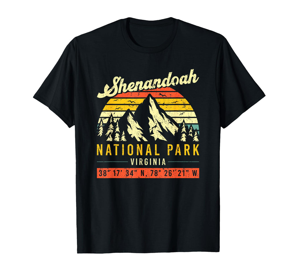 Shenandoah Virginia National Park T-Shirt - Fun Novelty Design Men Women - T-Shirt, Sweatshirt, Hoodie