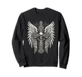Y2K Grunge Aesthetic Gothic Art Skull Sweatshirt - Graphic Print Unisex - T-Shirt, Sweatshirt, Hoodie