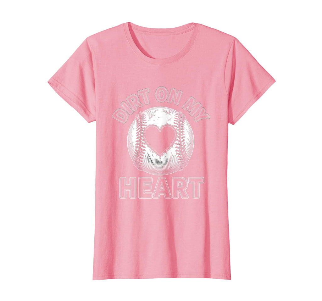 Dirt My Heart Baseball Mom T-Shirt - Unique Graphic Unisex - T-Shirt, Sweatshirt, Hoodie