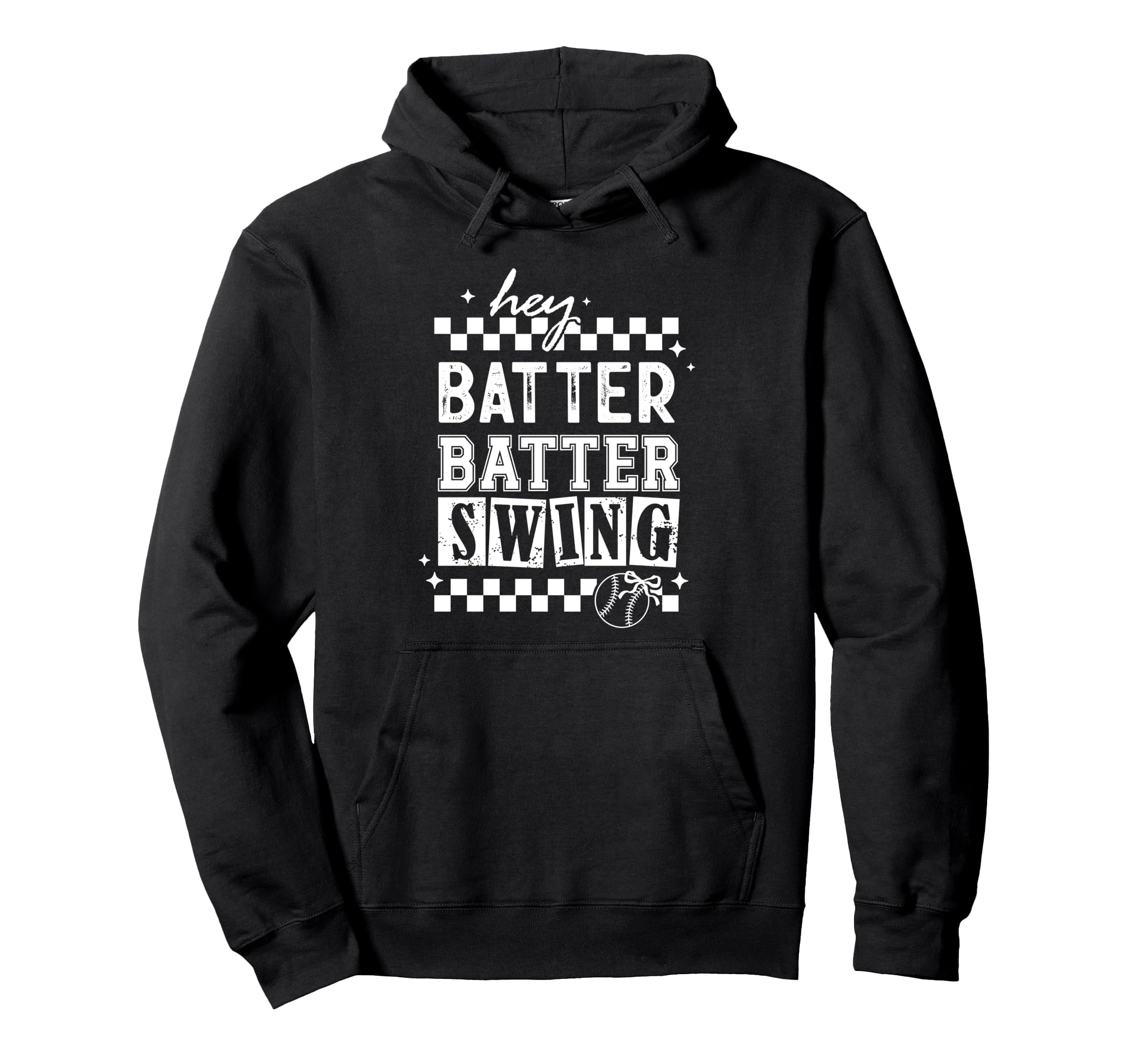 Hey Batter Batter Swing Funny Hoodie - Aesthetic Graphic for Adults - T-Shirt, Sweatshirt, Hoodie
