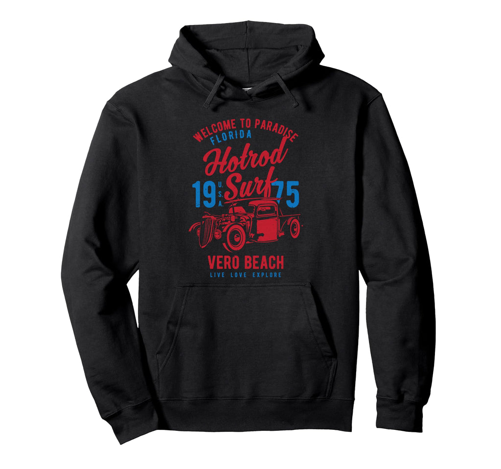 Venice Beach California Surf Hoodie - Aesthetic Graphic Men Women - T-Shirt, Sweatshirt, Hoodie