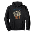 1974 Camera Hoodie - Custom Art Print Men Women - T-Shirt, Sweatshirt, Hoodie