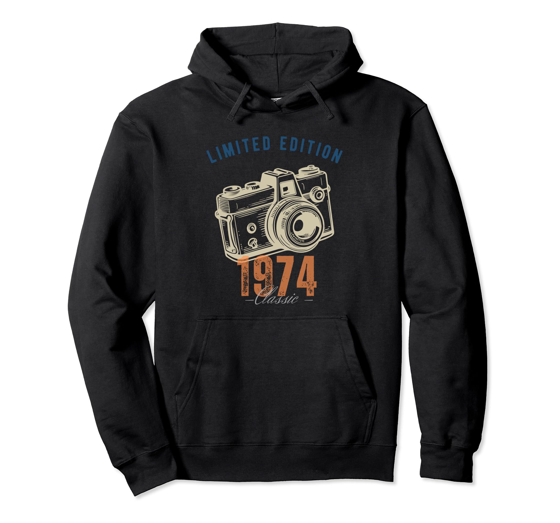1974 Camera Hoodie - Custom Art Print Men Women - T-Shirt, Sweatshirt, Hoodie