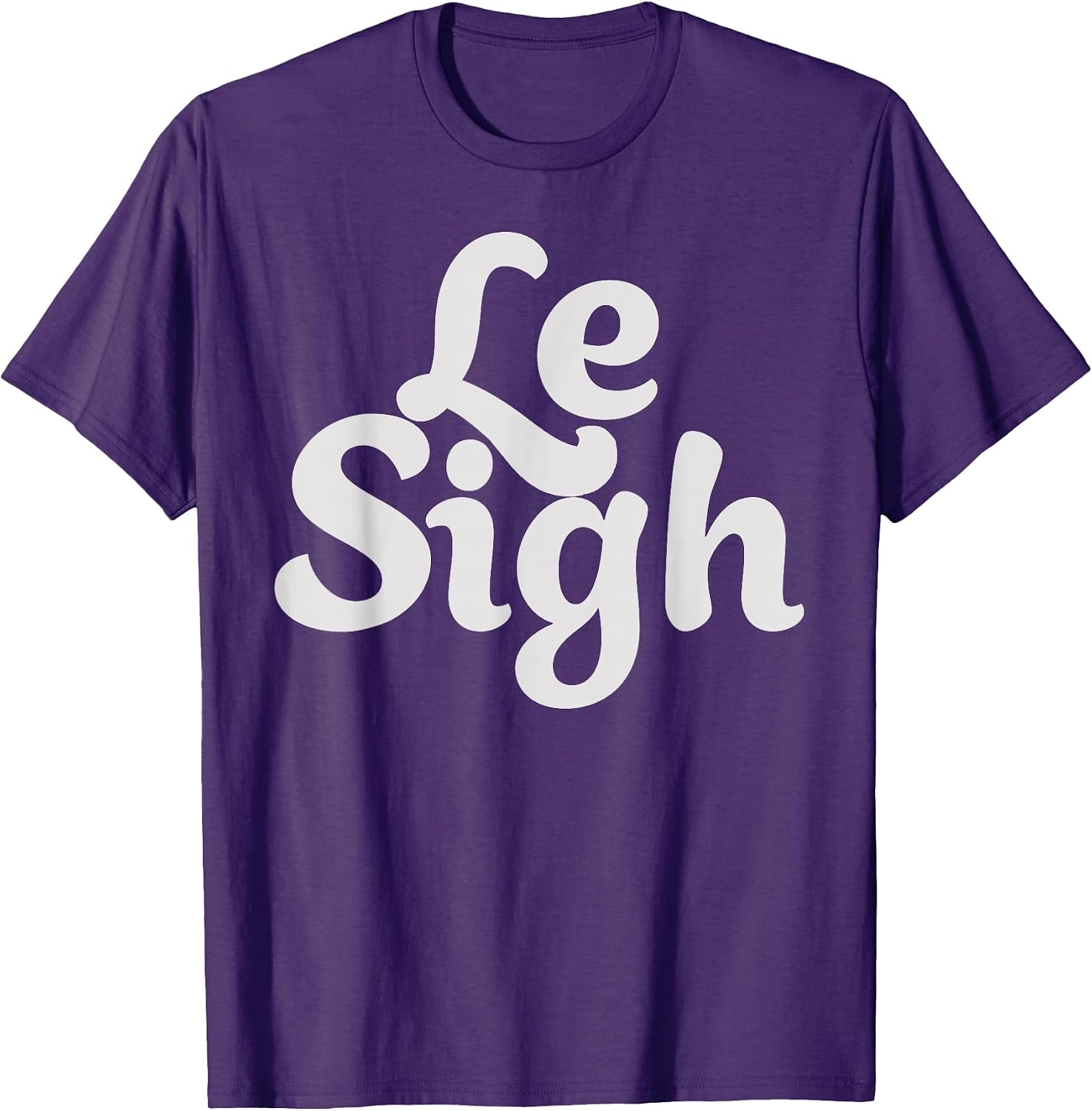 Whimsical 'Le Sigh' Graphic Gifts - Adult & Kids T-Shirts, Sweatshirts & Hoodies apparel design preview 1