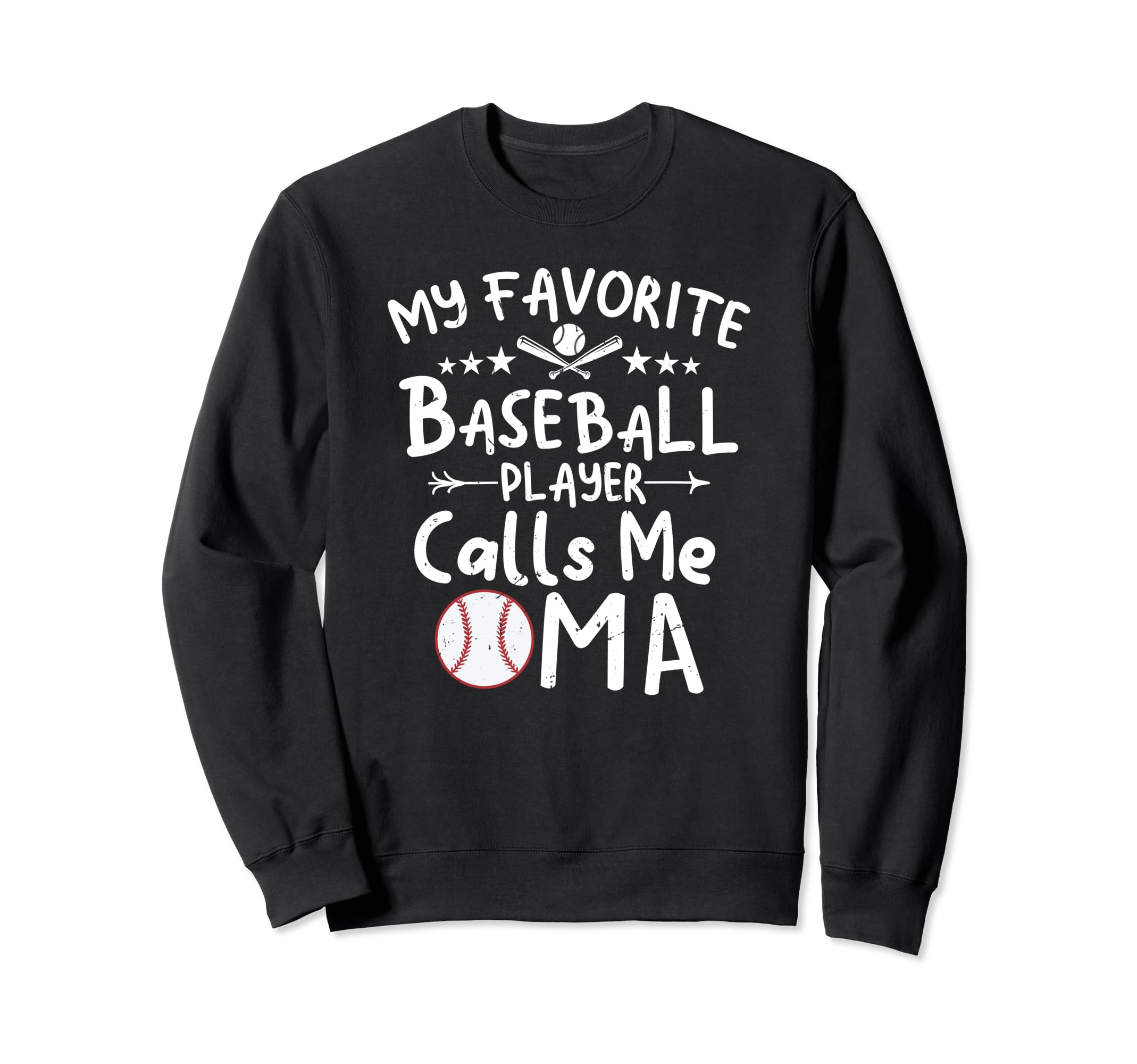 My Favorite Baseball Player Calls Sweatshirt - Novelty Apparel for Adults - T-Shirt, Sweatshirt, Hoodie