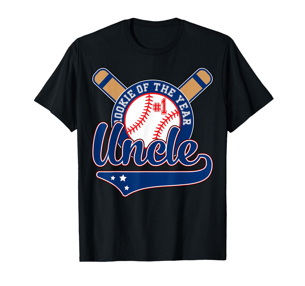 Uncle Rookie Year 1St Birthday T-Shirt - Fun Novelty Design Men Women - T-Shirt, Sweatshirt, Hoodie