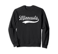 Minnesota Distressed Mn Sweatshirt - Custom Art Print Men Women - T-Shirt, Sweatshirt, Hoodie