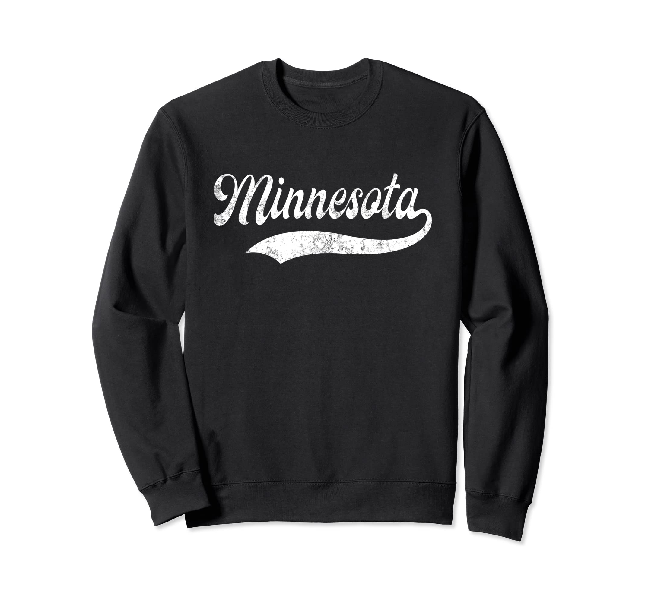 Minnesota Distressed Mn Sweatshirt - Custom Art Print Men Women - T-Shirt, Sweatshirt, Hoodie