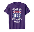Born 1955 Made 1955 Original Parts Birth T-Shirt - Graphic Print Unisex - T-Shirt, Sweatshirt, Hoodie