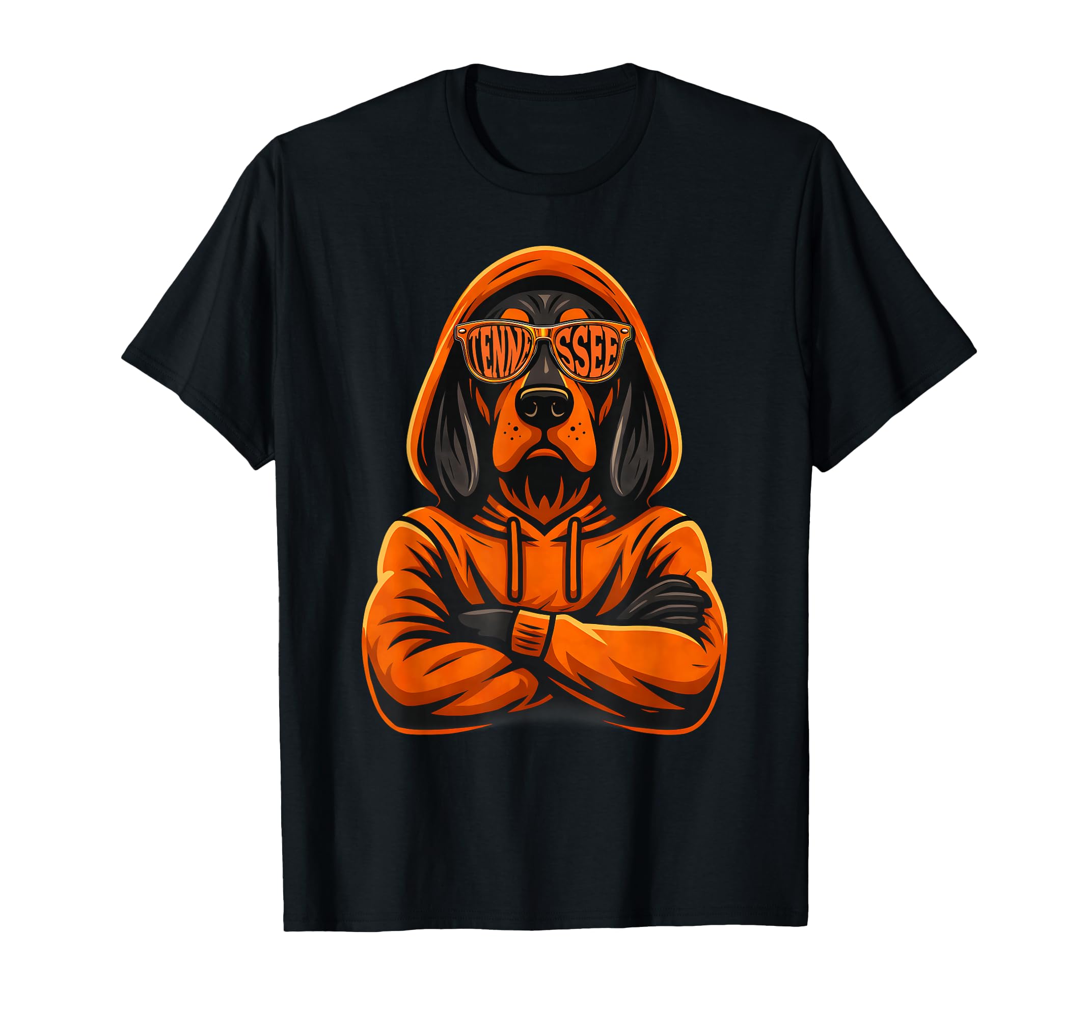 Tennessee Dog Shaped Sunglasses T-Shirt - Custom Art Print for Adults - T-Shirt, Sweatshirt, Hoodie