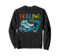 Roller Skates Birthday Party Sweatshirt - Aesthetic Graphic Men Women - T-Shirt, Sweatshirt, Hoodie