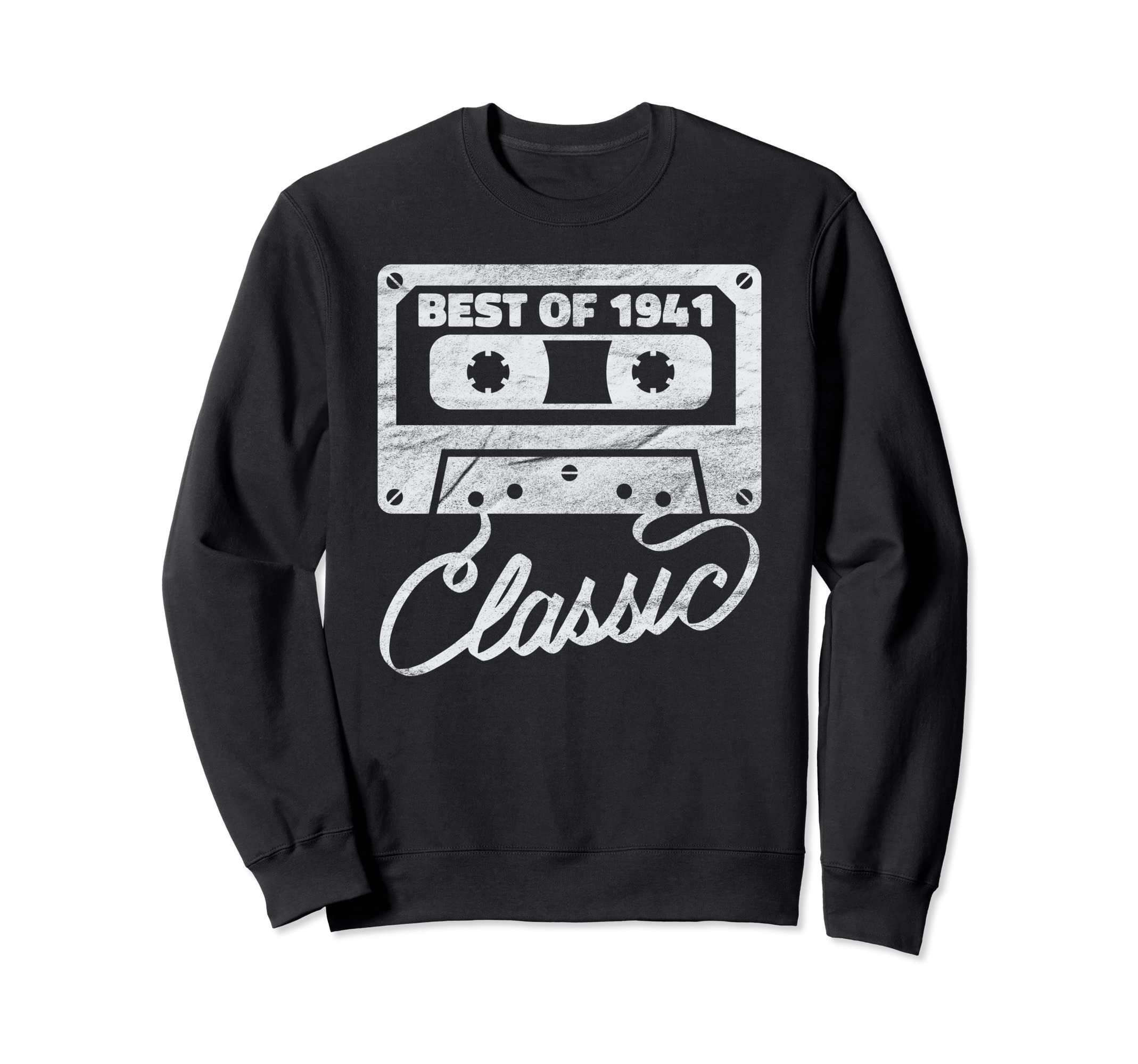1941 Cassette Tape 82Nd Birthday Sweatshirt - Custom Art Print Men Women - T-Shirt, Sweatshirt, Hoodie