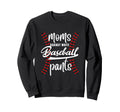 Moms Against White Baseball Sweatshirt - Aesthetic Graphic for Adults - T-Shirt, Sweatshirt, Hoodie