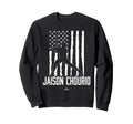 Distressed Flag Swing Jaison Sweatshirt - Casual Everyday Wear Unisex - T-Shirt, Sweatshirt, Hoodie