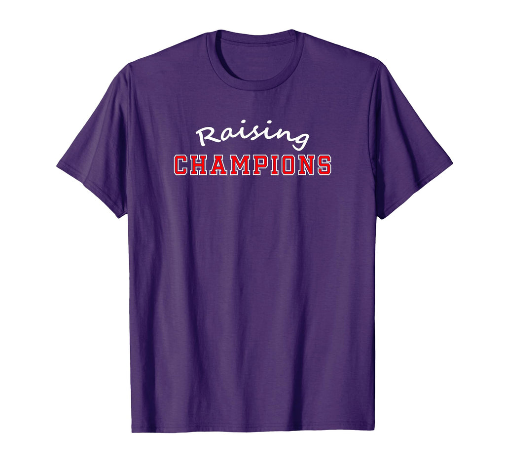 Raising Champions Football Baseball T-Shirt - Custom Art Print for Adults - T-Shirt, Sweatshirt, Hoodie