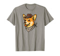 Funny Cowboy Corgi Drawing Corg Mom T-Shirt - Novelty Apparel Men Women - T-Shirt, Sweatshirt, Hoodie