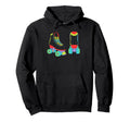 Roller Skate Shoes Colorful Roller Hoodie - Minimalist Print Unisex - T-Shirt, Sweatshirt, Hoodie
