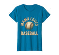 Mama Loves Baseball Proud Baseball Mom T-Shirt - Aesthetic Graphic Unisex - T-Shirt, Sweatshirt, Hoodie