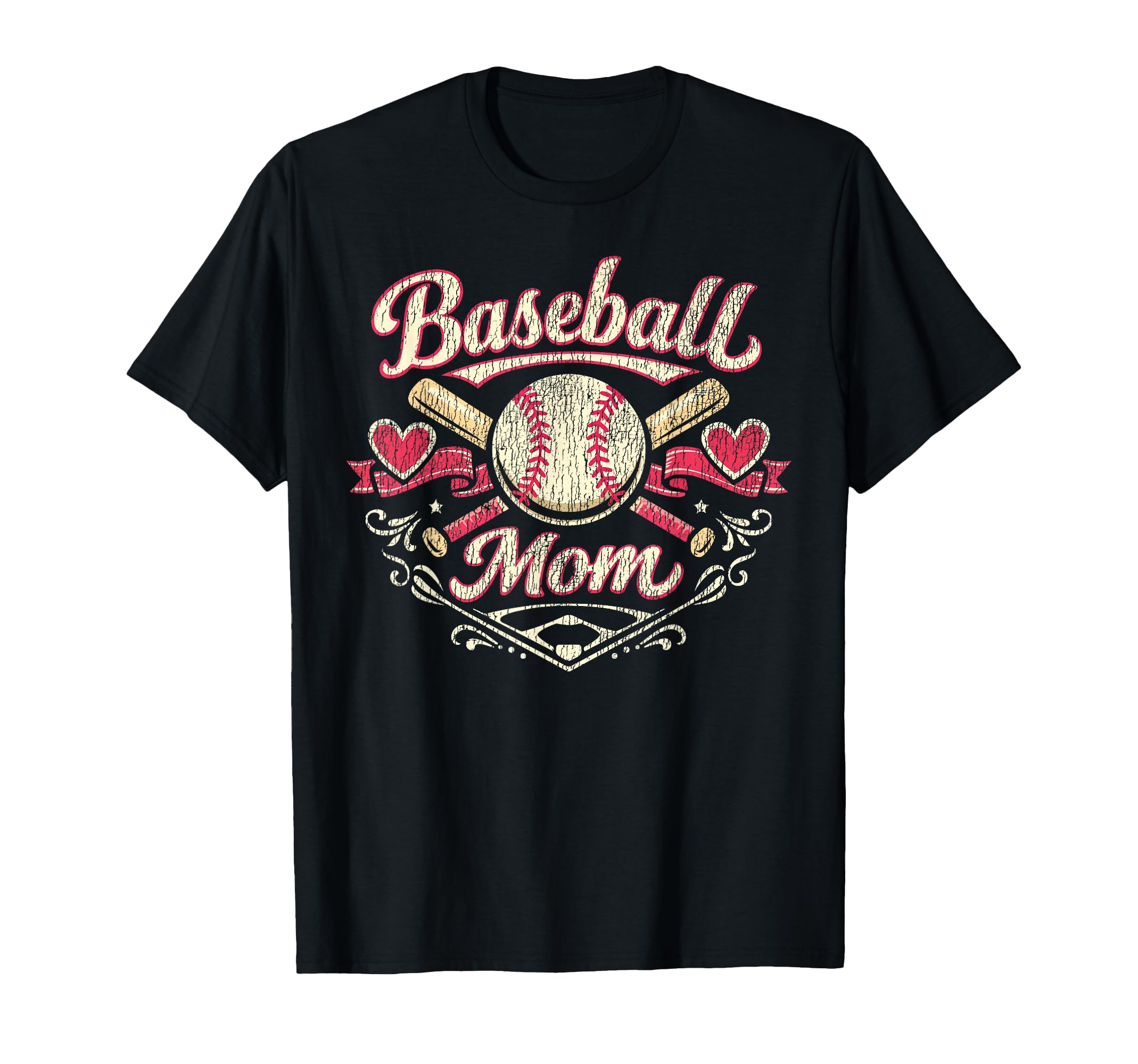 Baseball Fan Mom Mother Baseball Mom T-Shirt - Streetwear Style Unisex - T-Shirt, Sweatshirt, Hoodie