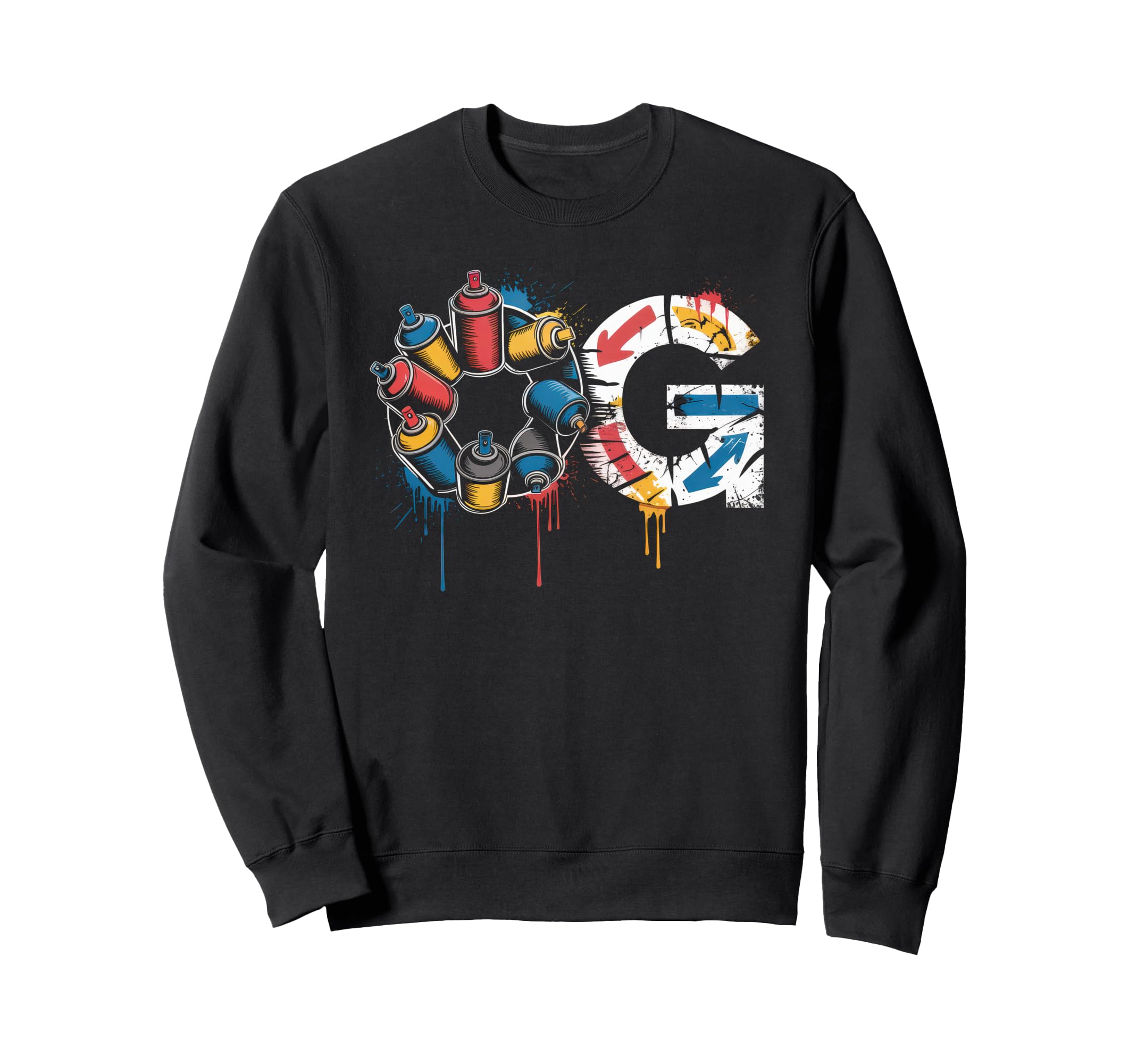 Old School Og Hip Hop Vinyl Cds Sweatshirt - Streetwear Style for Adults - T-Shirt, Sweatshirt, Hoodie