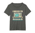 I Survived Y2K Computer Funny Year T-Shirt - Fun Novelty Design Unisex - T-Shirt, Sweatshirt, Hoodie