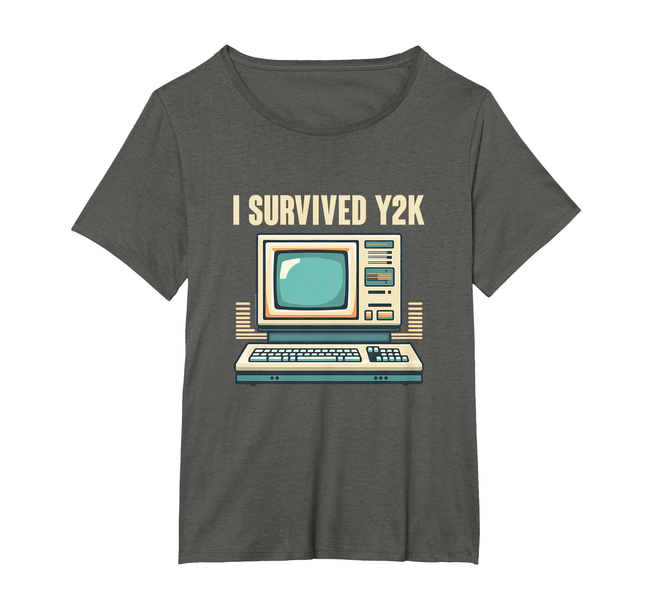 I Survived Y2K Computer Funny Year T-Shirt - Fun Novelty Design Unisex - T-Shirt, Sweatshirt, Hoodie