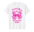Womens Moms Coquette Bow Football Lover T-Shirt - Trendy Graphic Men Women - T-Shirt, Sweatshirt, Hoodie