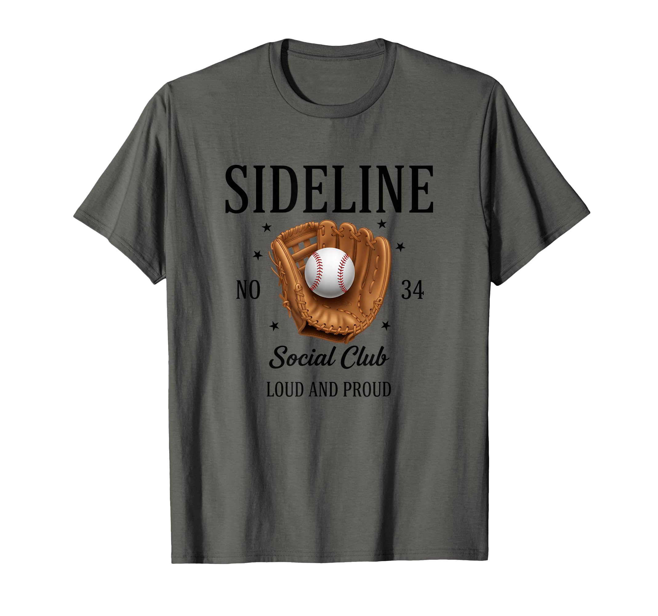 Sideline Social Club Loud And Proud T-Shirt - Streetwear Style Men Women - T-Shirt, Sweatshirt, Hoodie