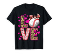 Love Baseball Headband Leopard Baseball T-Shirt - Minimalist Print Unisex - T-Shirt, Sweatshirt, Hoodie