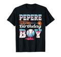 Baseball Ice Cream Drip Pepere Birthday T-Shirt - Graphic Print Unisex - T-Shirt, Sweatshirt, Hoodie