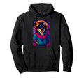80S Aesthetic Husky Tracksuit Jacket Hoodie - Unique Graphic for Adults - T-Shirt, Sweatshirt, Hoodie