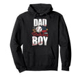 Dad Birthday Matching Baseball Birthday Hoodie - Graphic Print Unisex - T-Shirt, Sweatshirt, Hoodie