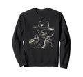 Rugged Wild West Cowboy Sweatshirt - Fun Novelty Design Unisex - T-Shirt, Sweatshirt, Hoodie