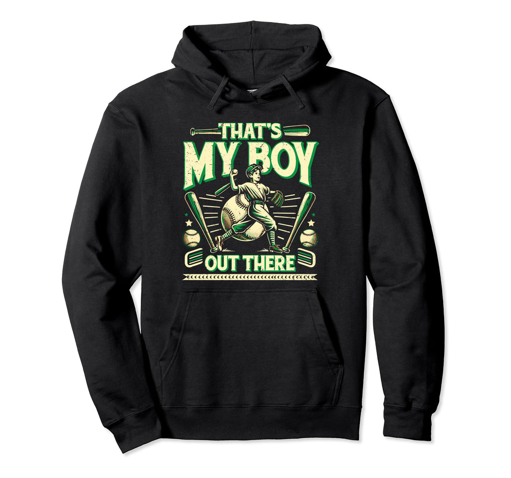 Baseball Daddy Son Fathers Day Baseball Hoodie - Aesthetic Graphic Unisex - T-Shirt, Sweatshirt, Hoodie