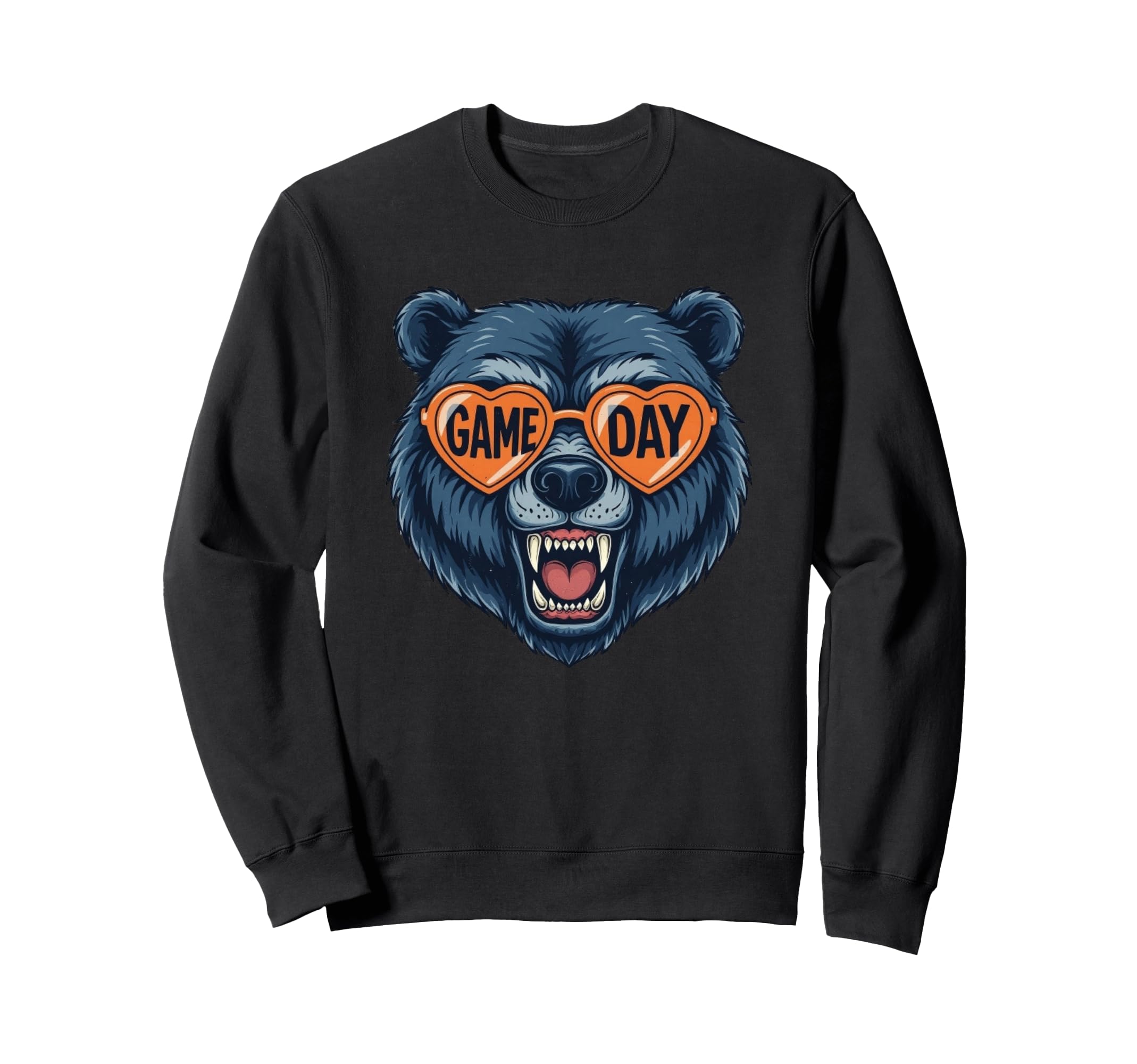 Game Day Bear Sweatshirt - Minimalist Print Unisex - T-Shirt, Sweatshirt, Hoodie
