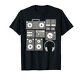 Funny Old School Hip Hop Rapper Beat T-Shirt - Minimalist Print Men Women - T-Shirt, Sweatshirt, Hoodie