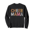 Cheer Mom Mother Bow Cheerleader Sweatshirt - Graphic Print for Adults - T-Shirt, Sweatshirt, Hoodie